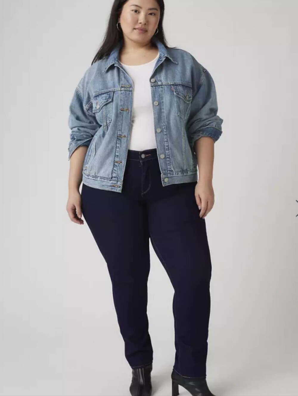 Levi 311 NEW Women's Plus-Size 16: Shaping Skinny Dark Indigo Stretch Jeans
